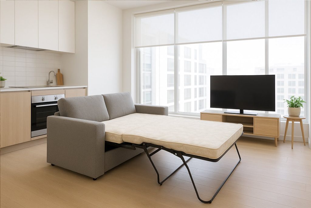 sillón cama 2 plazas moderno