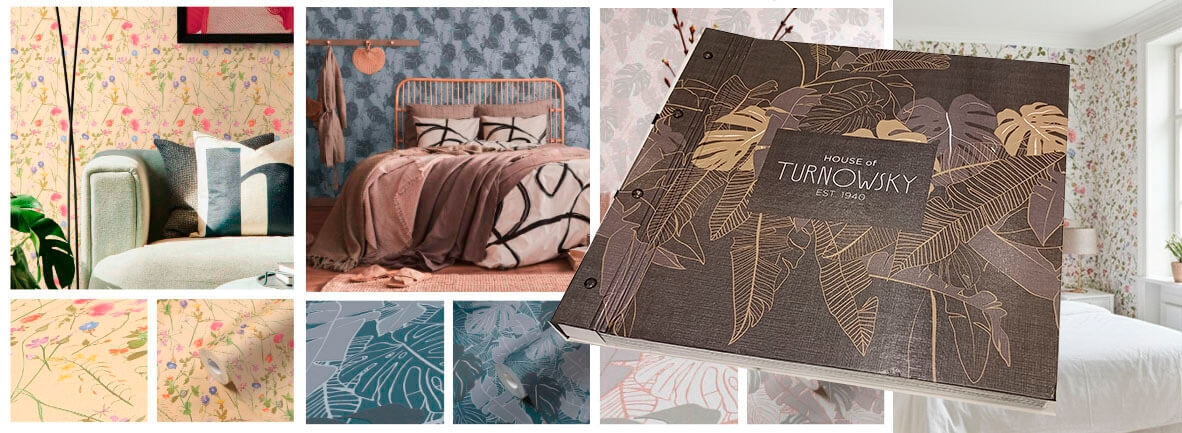 empapelados dormitorios Colección House of Turnowsky